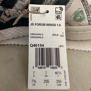 ADIDAS JEREMY SCOTT FORUM WINGS MONEY Hightops